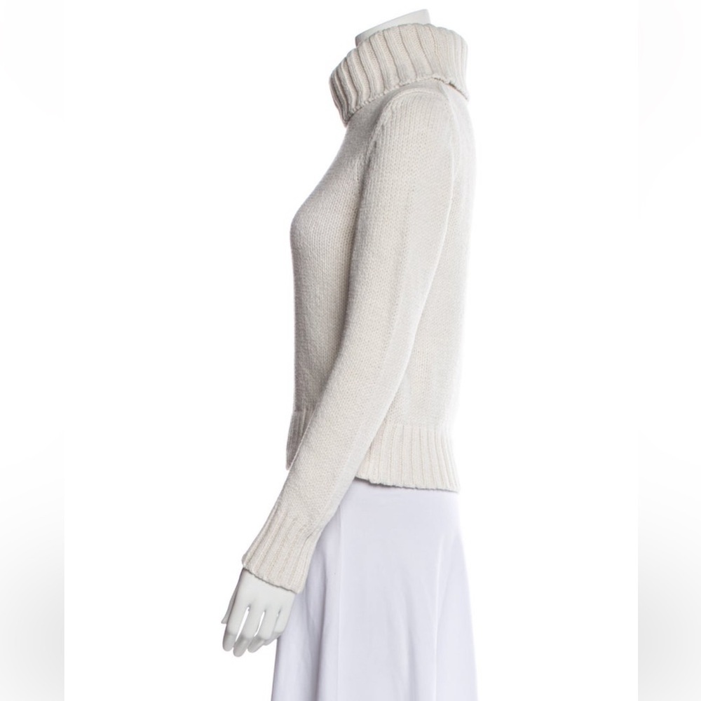 Jenni Kayne White Turtleneck - Picture 2 of 4
